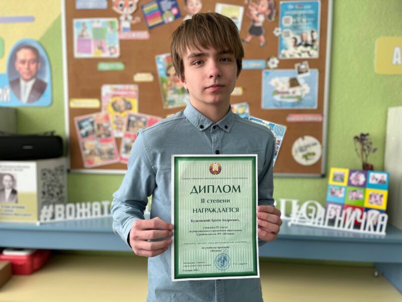 Будковский Артём, 9 В
